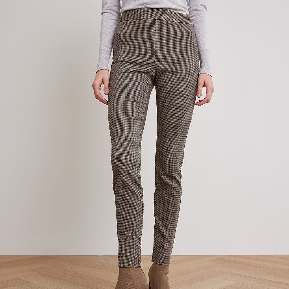 Jules & Léopold cream & brown work pants‎ small